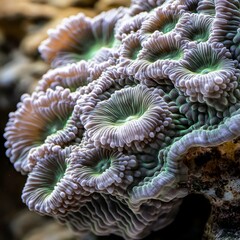 Obraz premium Intricate Coral Reef Structure