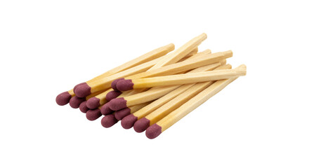 Isolated Pile of Matches
