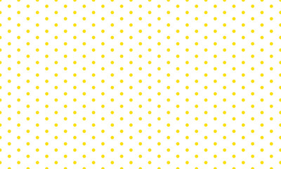 abstract simple yellow polka dot pattern can be used background.