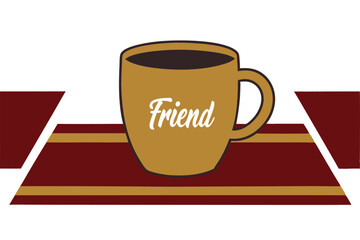 Personalized coffee mug design with name or photo