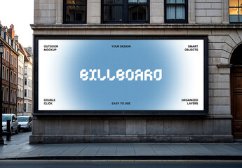 City Billboard Mockup