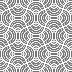 Vector seamless hand drawn pattern, fish scale print. Beautiful asian style design for textile, backgrounds, wallpaper, wrapping paper.