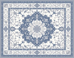 優雅なビンテージ絨毯装飾｜Elegant Vintage Carpet Decoration