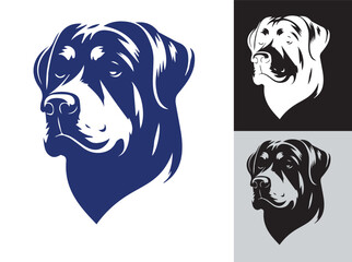 vector illustration of a dog