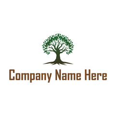 Natural Tree Logo Design