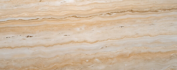 Beige Travertine Marble Texture Background - Natural Stone