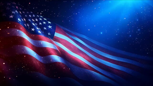 American flag background for 4th of July