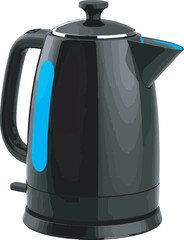 kettle isolated on white background