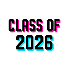 Class of 2025 graduation design element png transparent background