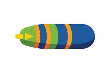 fish on white background