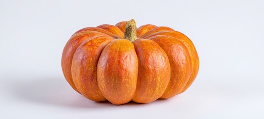 The vibrant pumpkin showcasing autumn's seasonal bounty and natural beauty.
