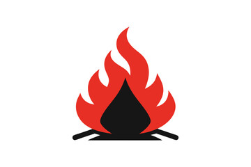 vector fire icon