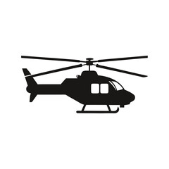 helicopter silhouette stock vector art
