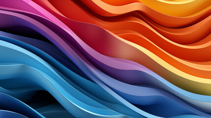 Flowing spectrum waves