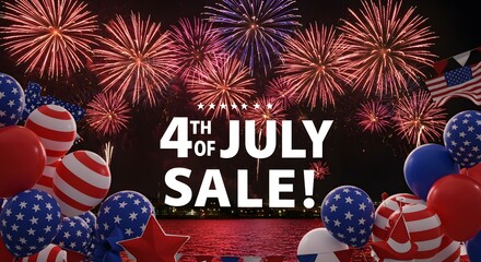 4th of July Fireworks Sale Celebrate Independence Day with Festive Savings!