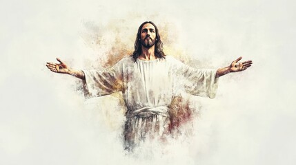 Iconic figure of Jesus delivers a message of hope