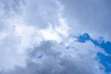Nubes de tormenta de verano