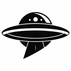 Flying Saucer Icon Design

