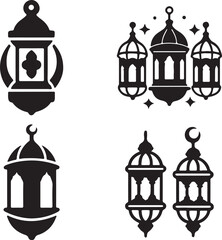 set of vector illustrations