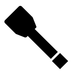 Spatula Vector Glyph Icon Design