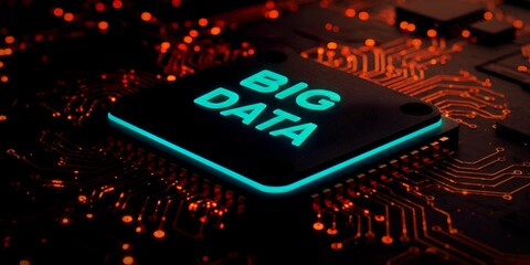 Fototapeta premium The Future is Now Exploring the World of Big Data and its Impact