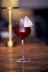 glass of wine