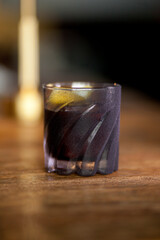 glass of cognac