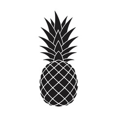 Obraz premium vector illustration of pineapple