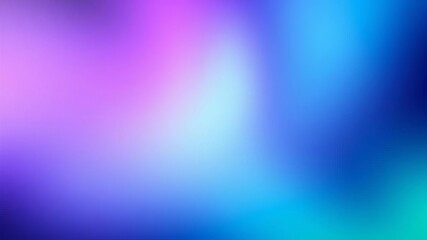 Fototapeta premium Abstract gradient background in vibrant shades of blue purple and cyan colors