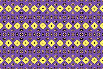 Seamless Graphic Visual Perspective Texture Decoration Textile Fashion Design Cloth Background Symmetric Template Fabric Digital Wallpaper Art Shape Endless Tile Geometric Luxury Interior Pattern.