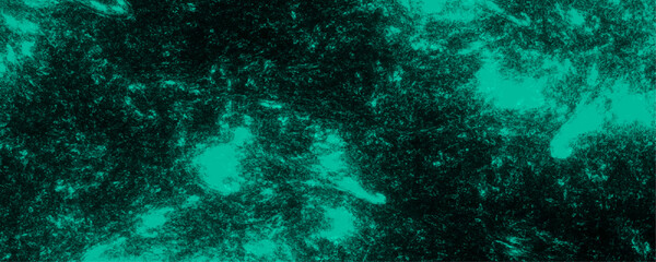Abstract sea green watercolor hand painted watercolor. teal art background light teal and sea green colors. Green color powder explosion, isolated on dark cosmic powder Scattered Copy Space messy.	
