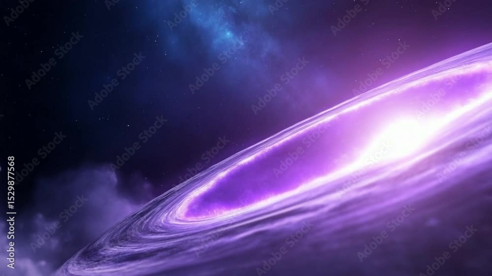 Poster celestial vortex: experience the cosmos through a visually stunning depiction of a mesmerizing, inte