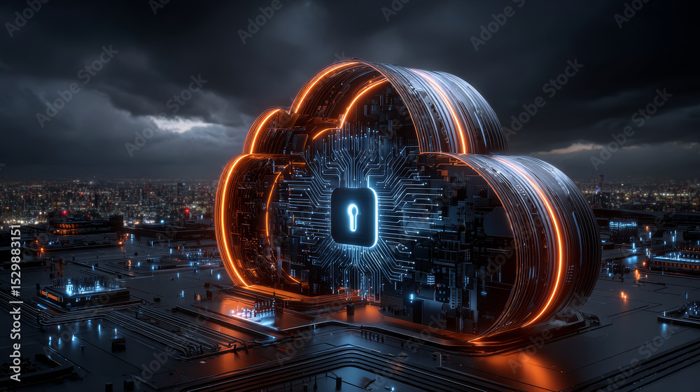 Poster financial business protection by using a high-end operating system to process identity through cloud