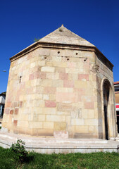 Naib Tomb, located in Divrigi, Turkey, was built in the 13th century.