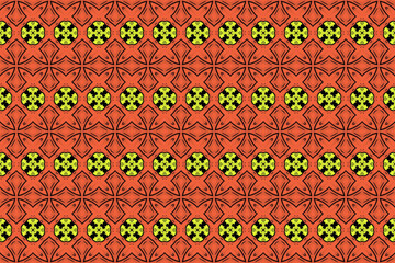 Seamless Cloth Luxury Tile Shape Decoration Template Graphic Digital Endless Symmetric Background Fabric Texture Perspective Fashion Wallpaper Visual Art Interior Design Geometric Textile Pattern.