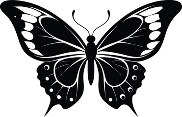 Butterfly Vector Art, Butterfly Icon Clipart
