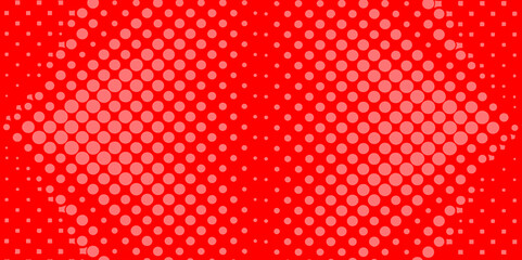 Trendy texture with colorful cover design template paper color halftone with geometric background, red and white, grey of seamless circle monochrome texture pop art overlay dotted halftone background.