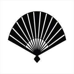 Traditional Chinese Fan Vector Illustration © abdurrashid