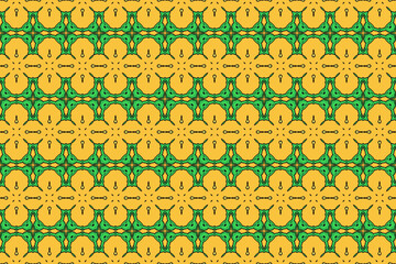 Seamless Cloth Luxury Tile Shape Decoration Template Graphic Digital Endless Symmetric Background Fabric Texture Perspective Fashion Wallpaper Visual Art Interior Design Geometric Textile Pattern.