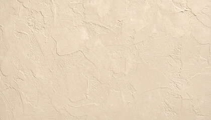 Textured beige wall. Abstract backdrop. Close-up.
