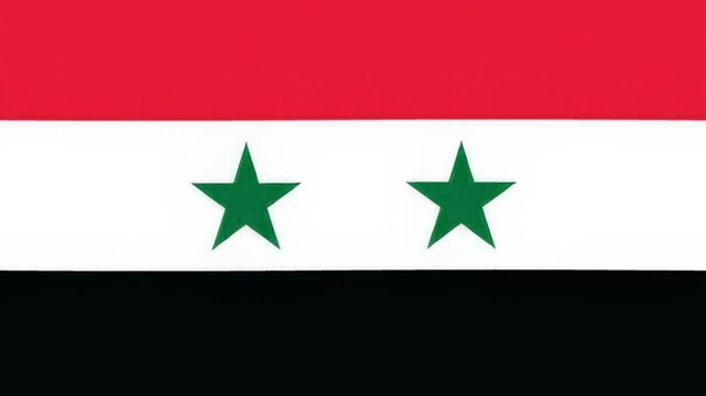 flag of syria wave