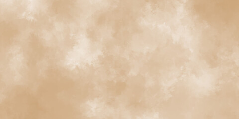 Abstract beige background with smooth and soft grungy vintage paper texture distressed watercolor for minimalist design of color brown powder explosion, powder splash isolated watercolor background.