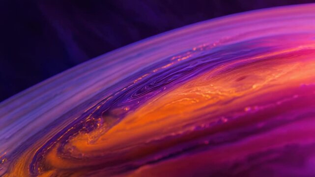 A close-up shot of a vibrant purple and orange object, ideal for use in designs where bright colors are needed.