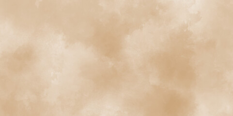 Abstract beige background with smooth and soft grungy vintage paper texture distressed watercolor for minimalist design of color brown powder explosion, powder splash isolated watercolor background.