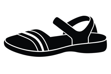 sandals vector icon