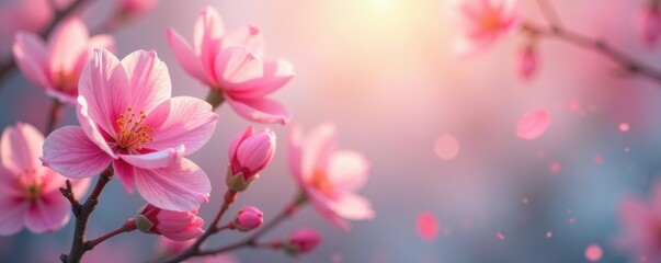 Pastel swirls, soft-focus bokeh, abstract spring bloom , pastel, romantic