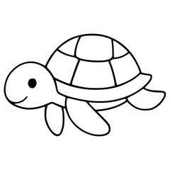 Turtle vector illustration