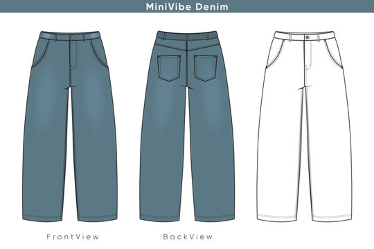Denim Street Pants