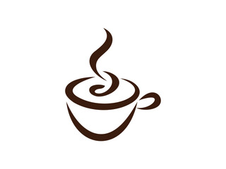 Abstract Coffee Cup Vector