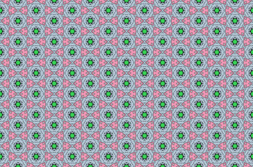 Seamless Cloth Luxury Tile Shape Decoration Template Graphic Digital Endless Symmetric Background Fabric Texture Perspective Fashion Wallpaper Visual Art Interior Design Geometric Textile Pattern.